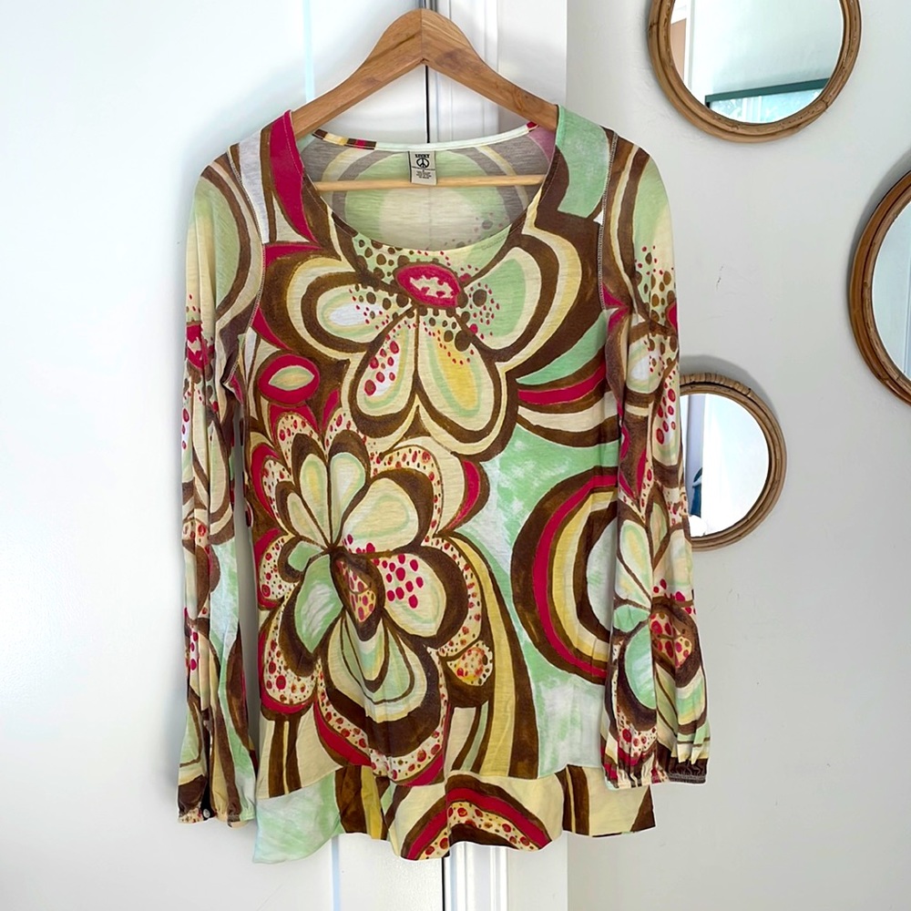 Lucky brand boho long sleeve